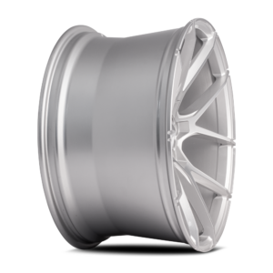 Brushed Silver Deep Concave