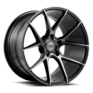 BM14 Gloss Black with Double Dark Tint