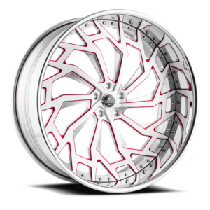 Savini Diamond Marche Brushed withRed accents