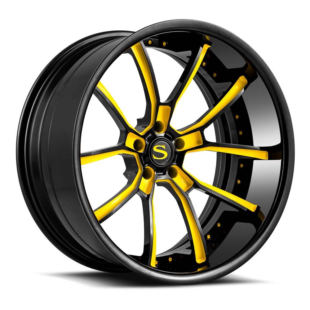 Gloss Black w/ Yellow | Xtreme Concave