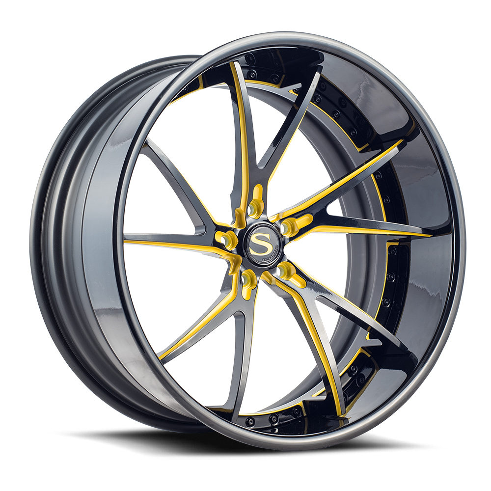 Gloss Black w/ Yellow | Xtreme Concave