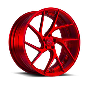 Brushed Red | Duoblock