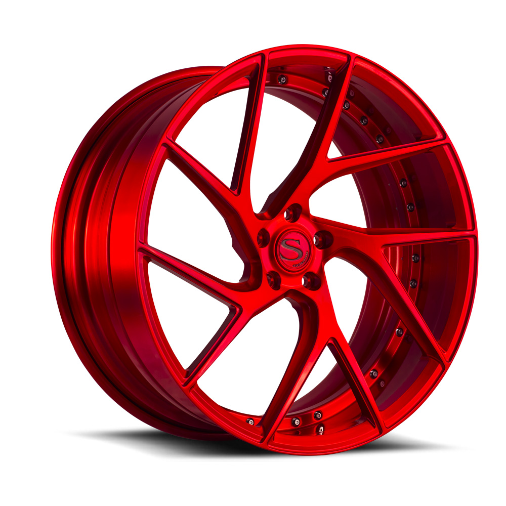 Brushed Red | Duoblock