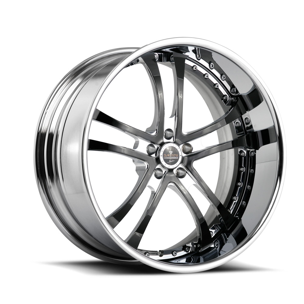 Black High Polish Chrome | Xtreme Lip Technology