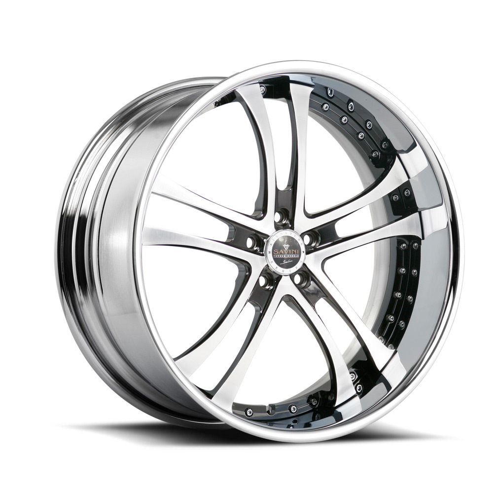 Brushed Black High Polish Chrome | Xtreme Lip Technology