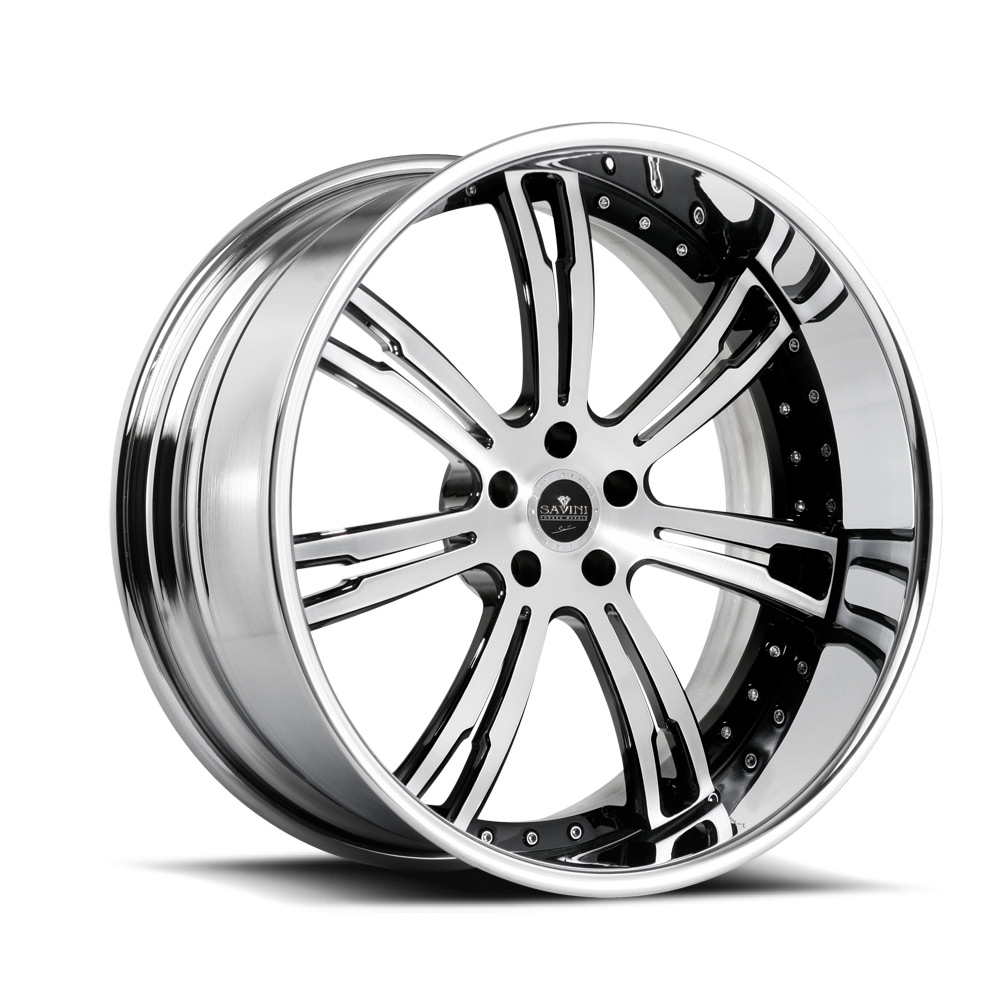 Brushed Black High Polish Chrome | Xtreme Lip Technology