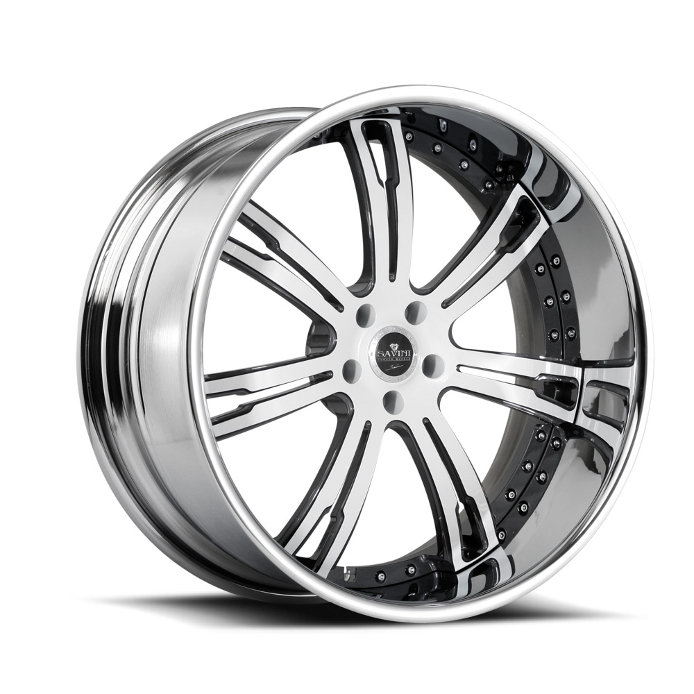 White Black High Polish Chrome | Xtreme Lip Technology