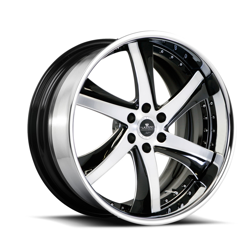 Brushed Black High Polish Chrome | Xtreme Lip Technology