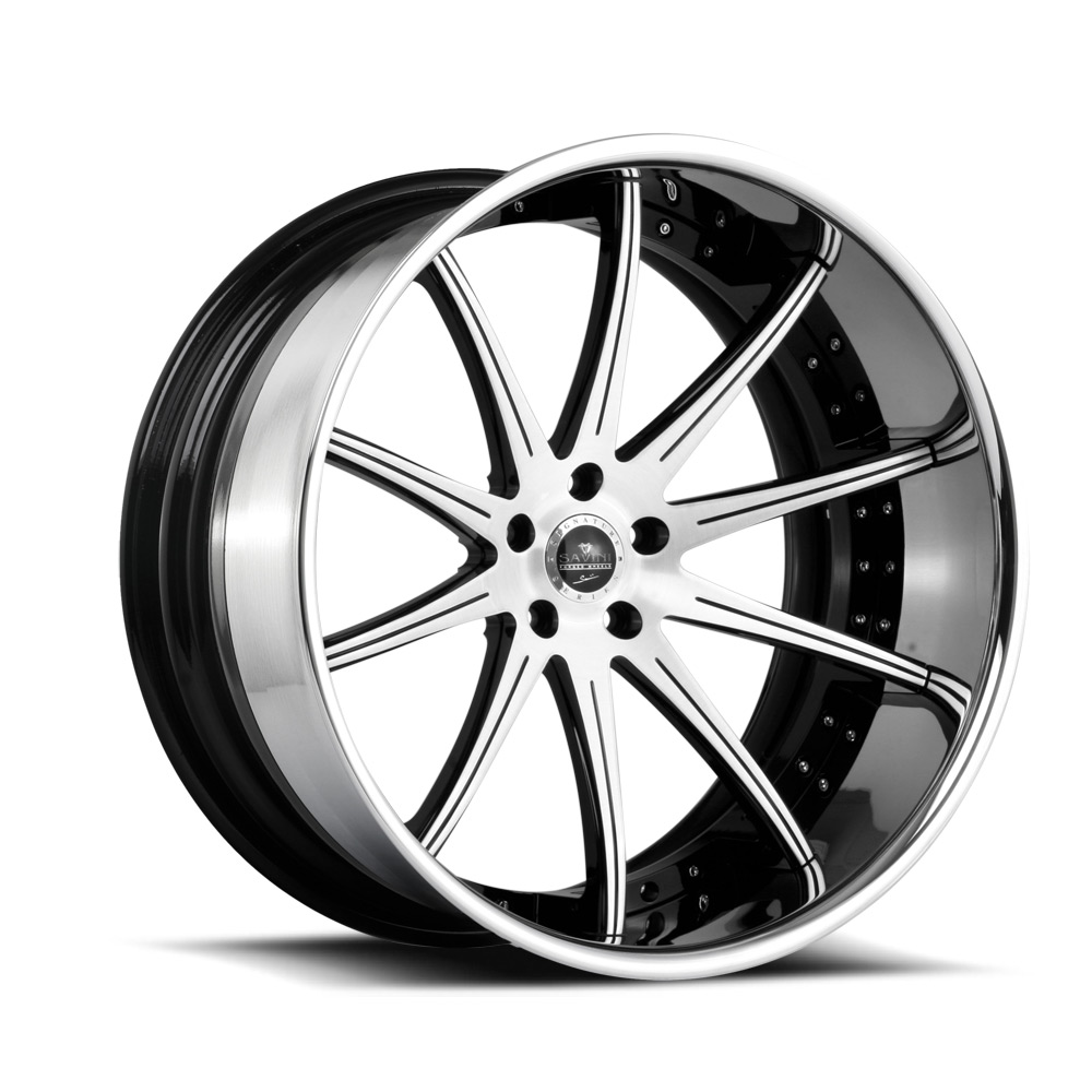 Brushed Black High Polish Chrome | Xtreme Concave