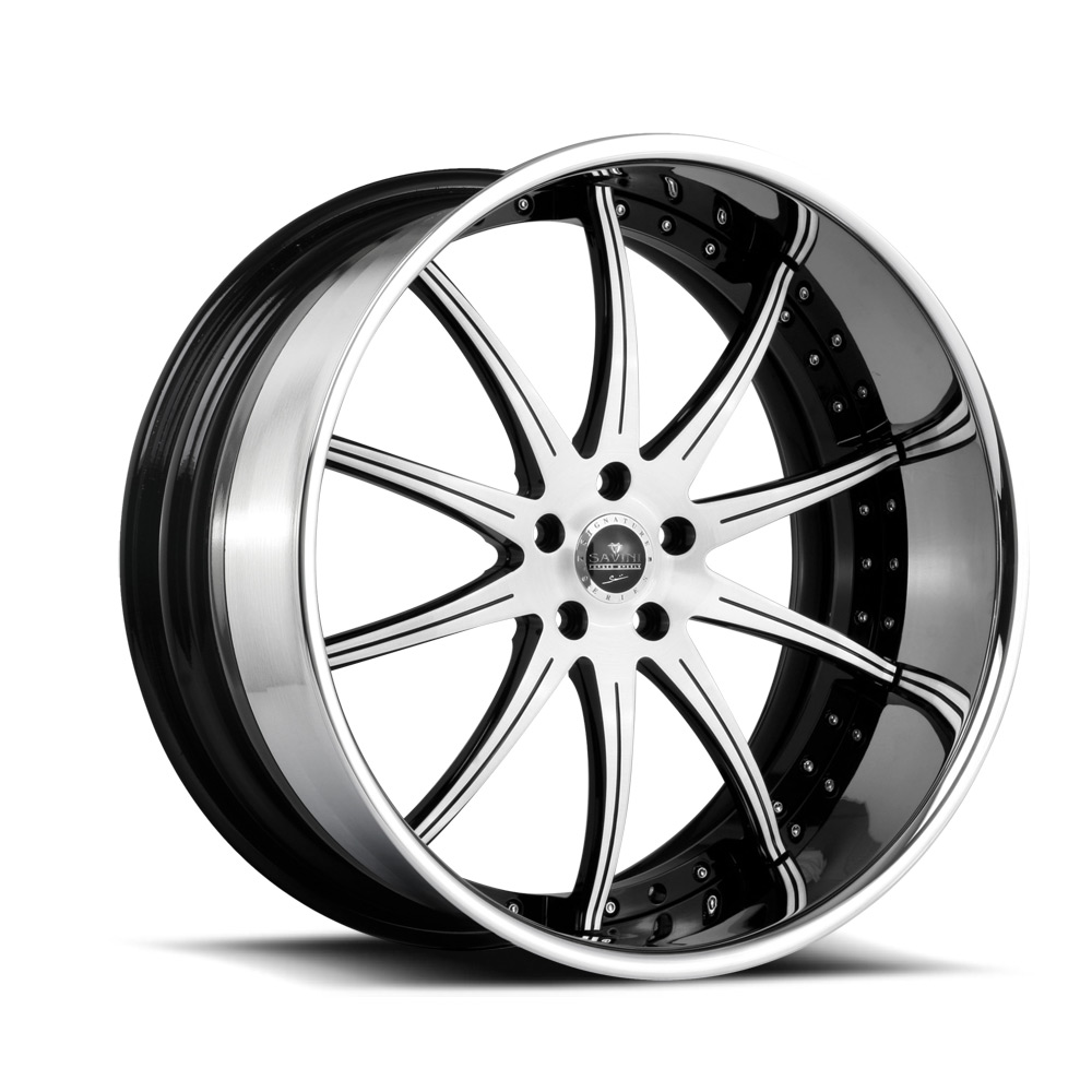 Brushed Black High Polish Chrome | Xtreme Lip Technology