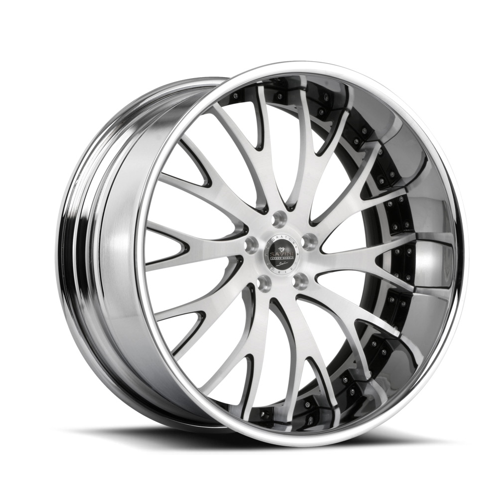 Brushed Black High Polish Chrome | Xtreme Lip Technology