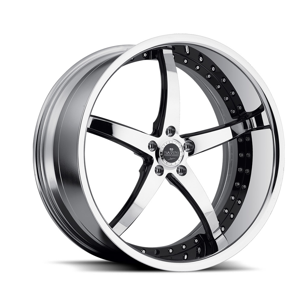 Brushed Black High Polish Chrome | Xtreme Lip Technology
