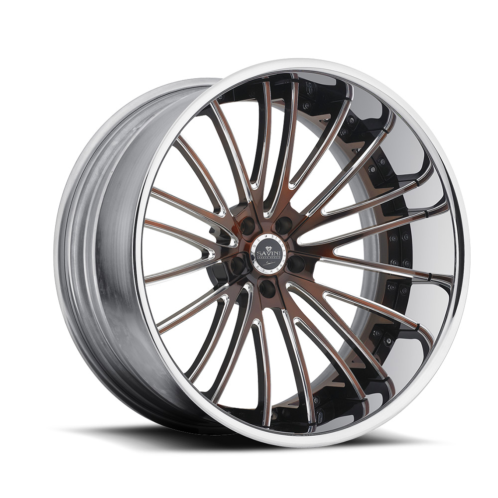 Brown Custom High Polish Chrome | | Xtreme Concave