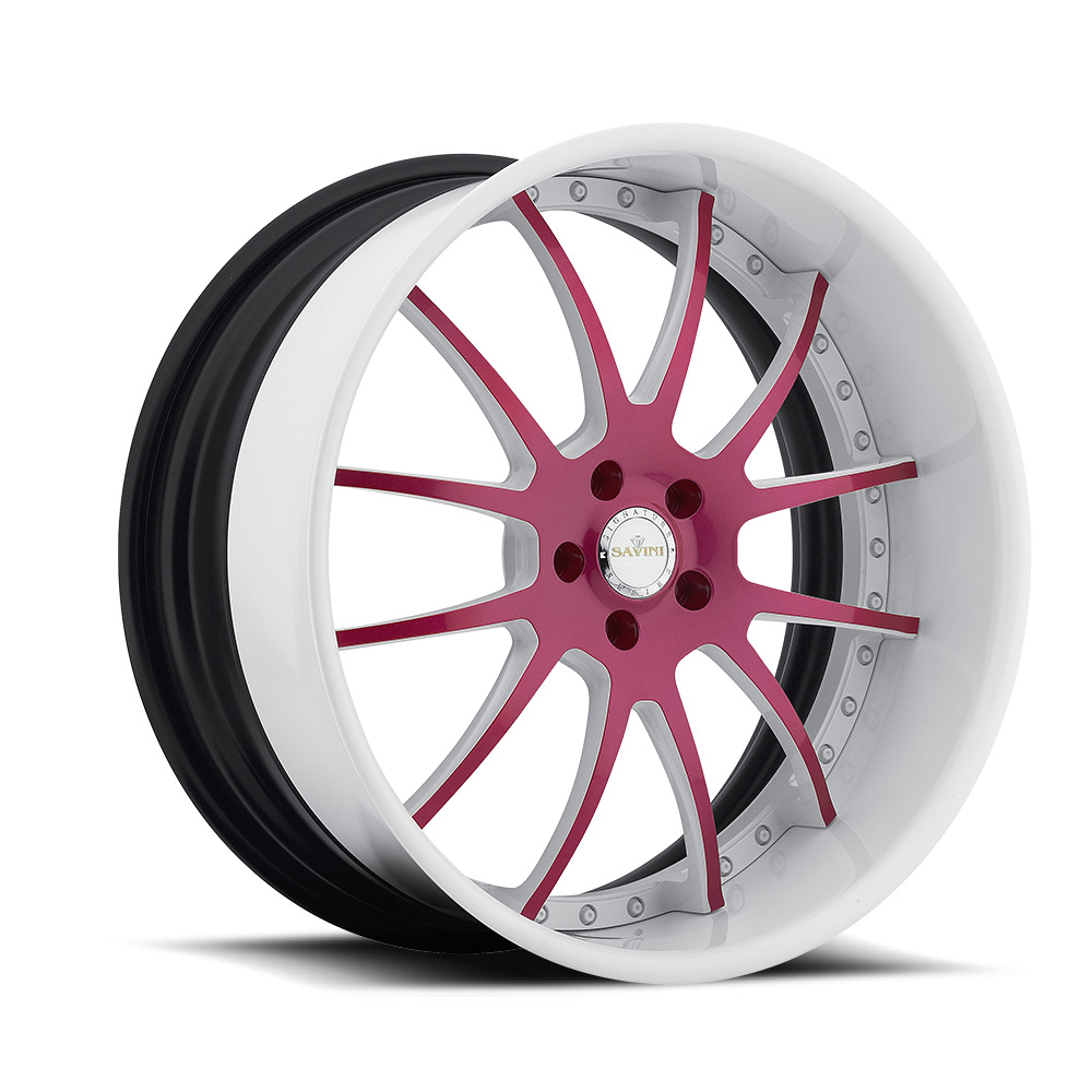 Pink White Black Custom | Xtreme Lip Technology