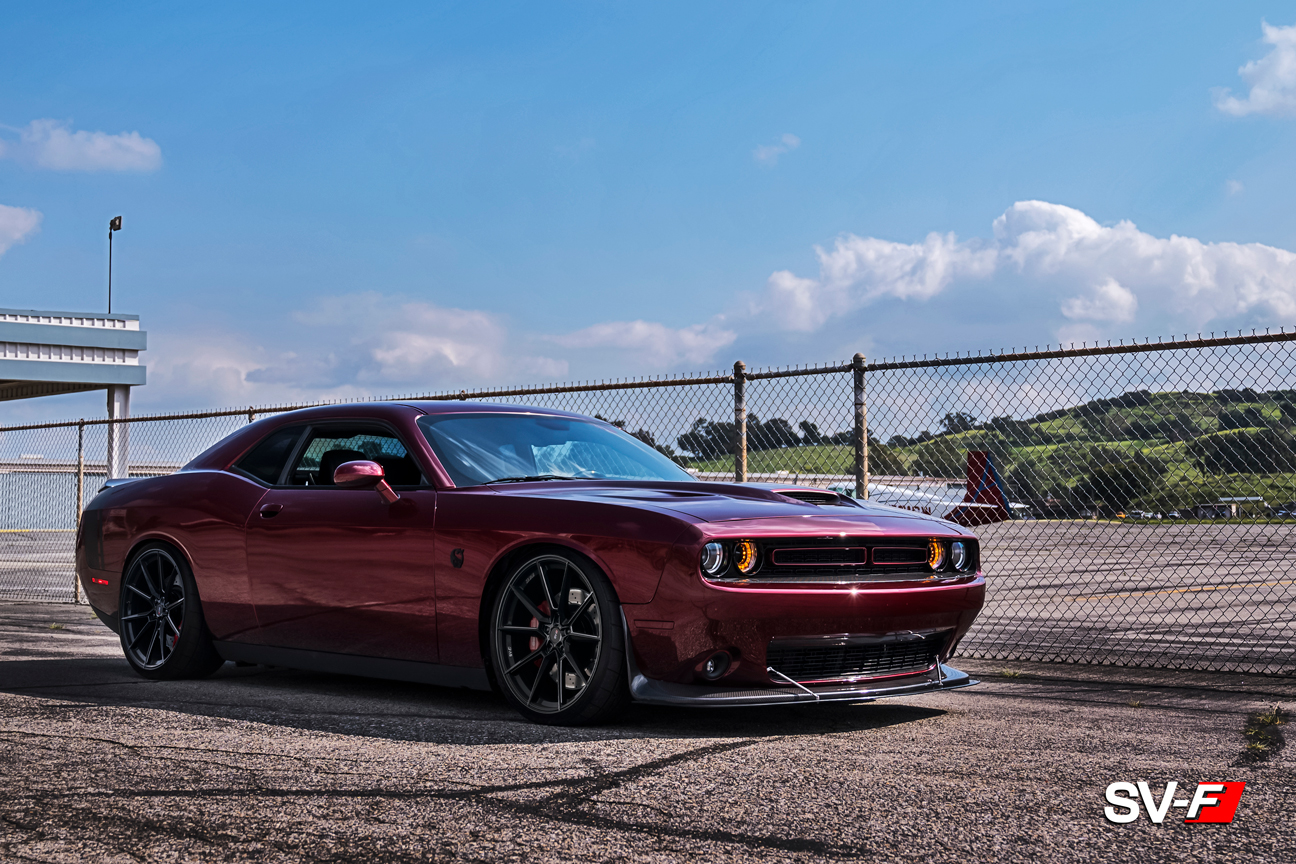 SV-F Mono Form Technology: SV-F4 Savini Wheels For Dodge Chargers & Challengers