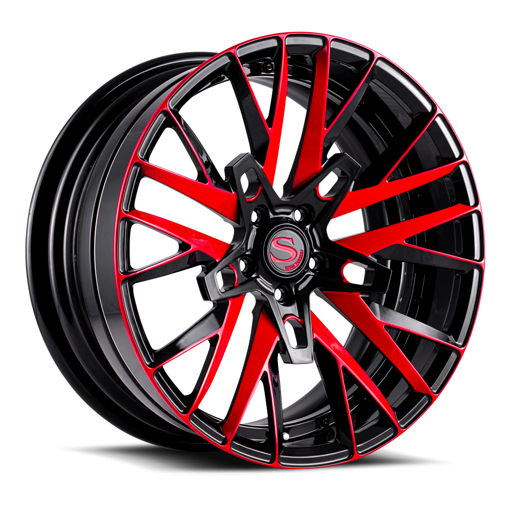 Savini-Forged-SV86D-gloss-black-with-red-accents_1