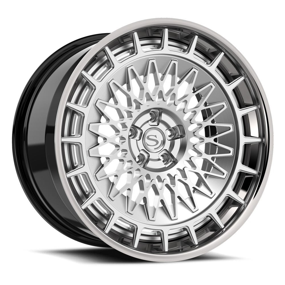 Brushed with Chrome Lip