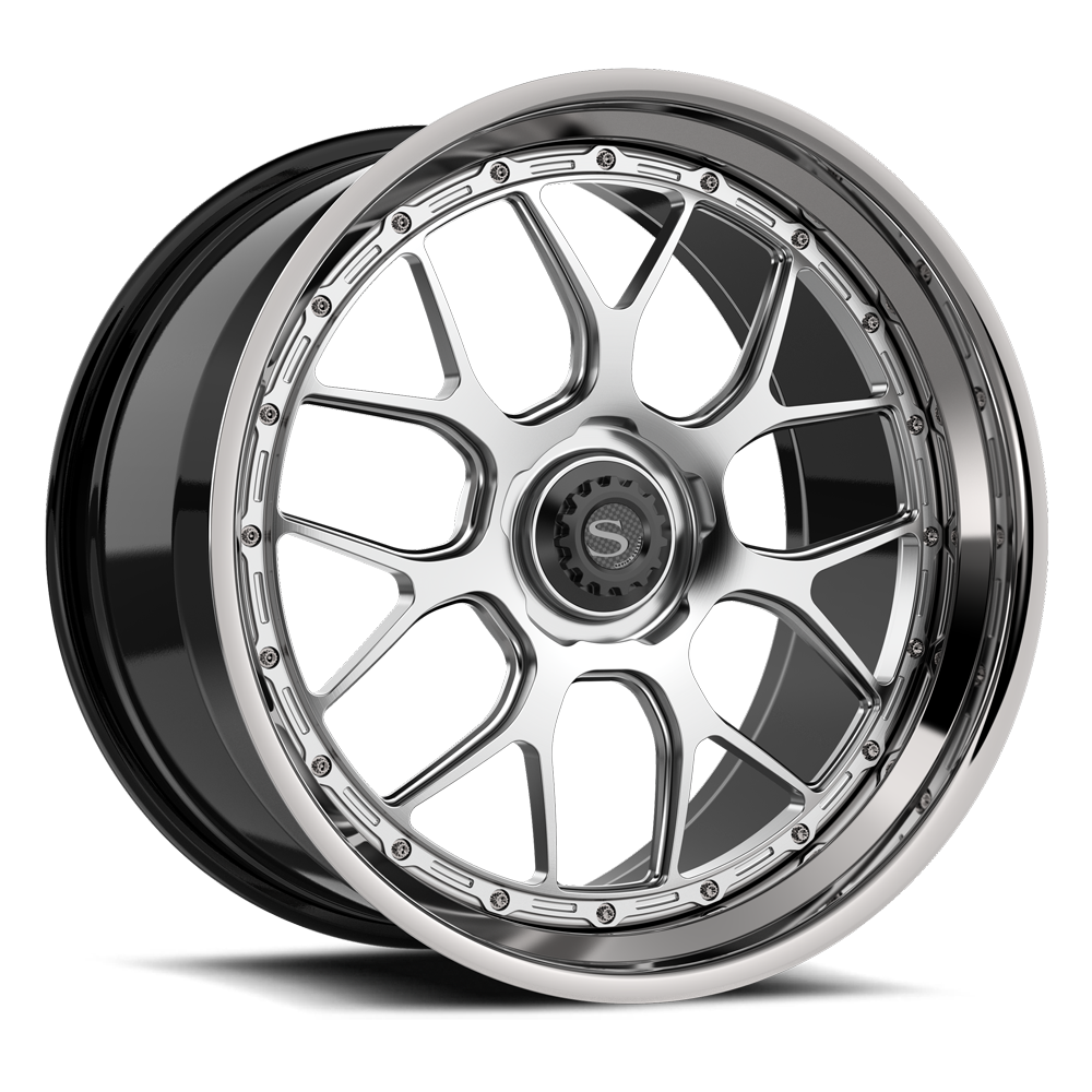 Brushed with Chrome Lip