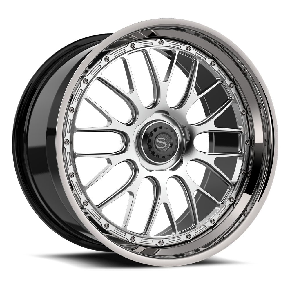 Brushed with Chrome Lip