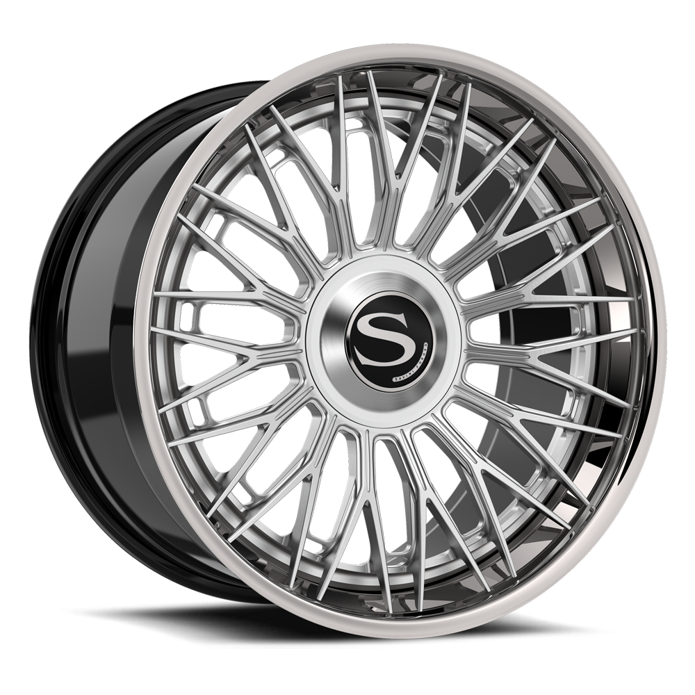 Brushed with Chrome Lip