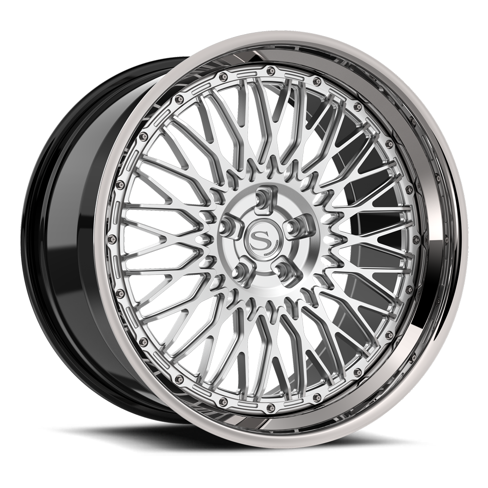 Brushed with Chrome Lip