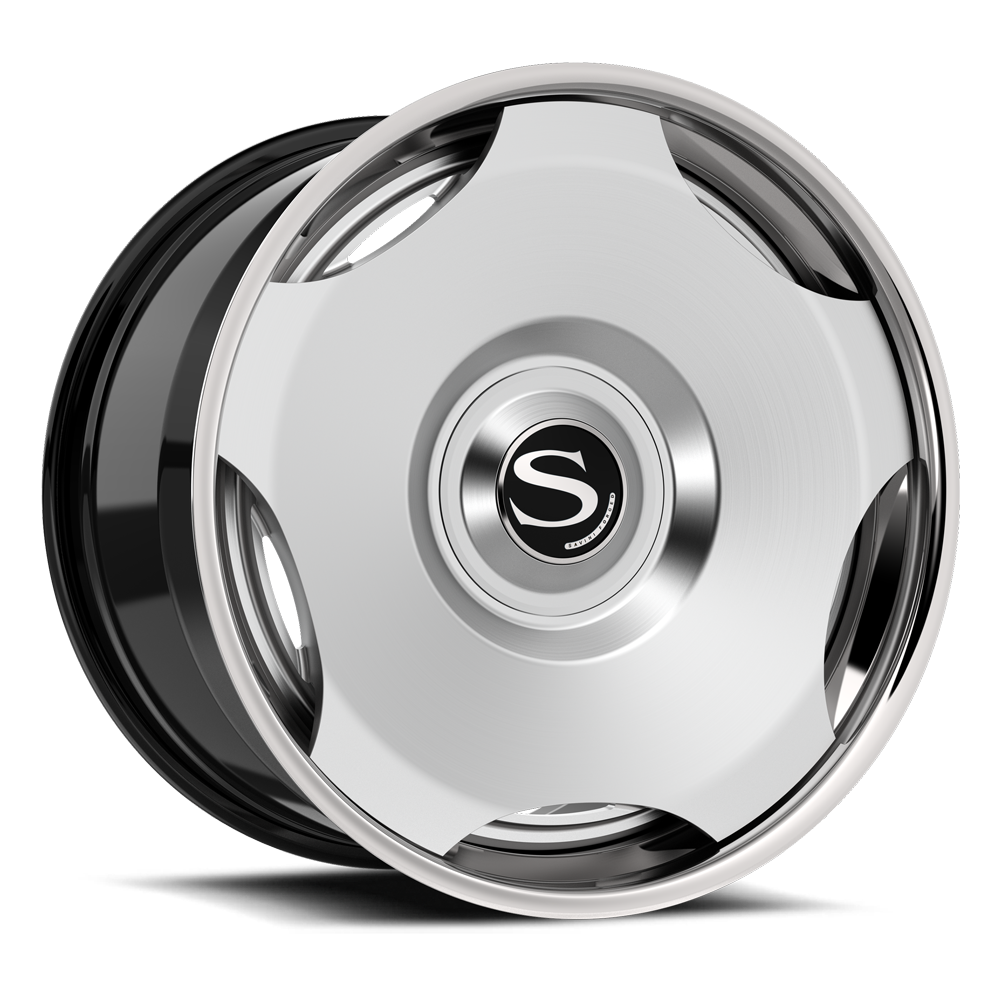 Brushed with Chrome Lip