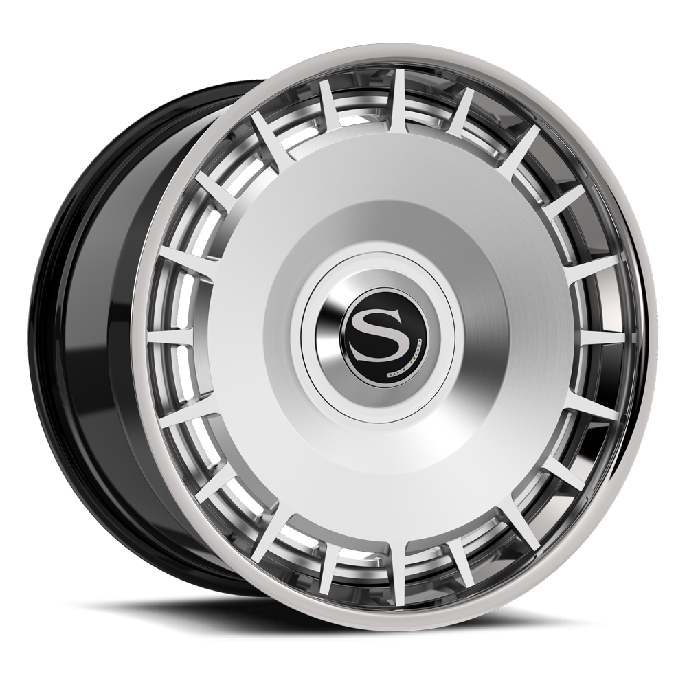 Brushed with Chrome Lip